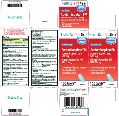 Acetaminophen Pm (100 Caplets Carton)